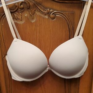 34D Pale beige padded convertible bra